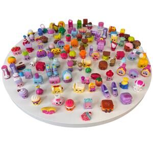 Shopkins Large Figure Lot of 114 Pieces Mixed Seasons Mini Collectible Toys